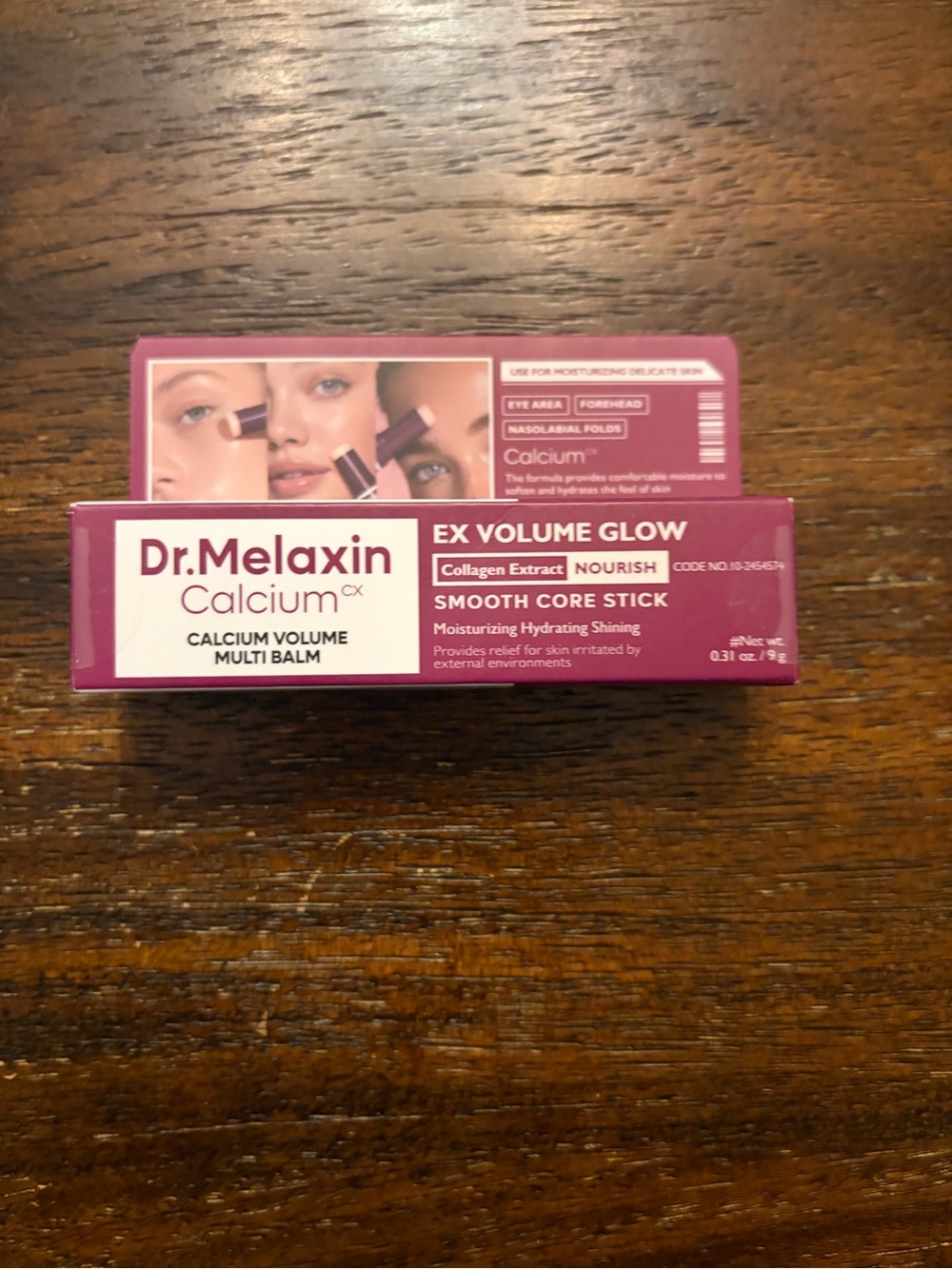 Dr. Melaxin Calcium CX Volume Multi Balm Collagen Moisturizing Stick 9g New